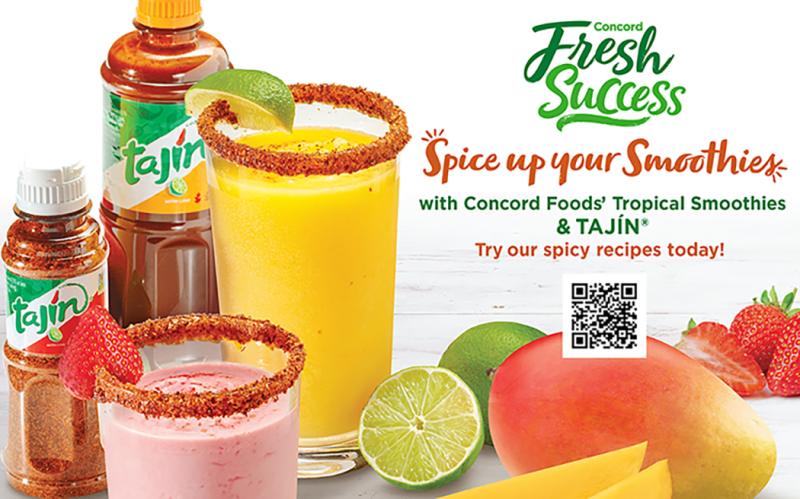 Spice up your Smoothies with Concord Foods' and Tajin!