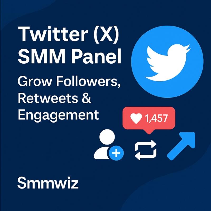 Twitter (X) SMM Panel - Grow Followers, Retweets & Engagement |