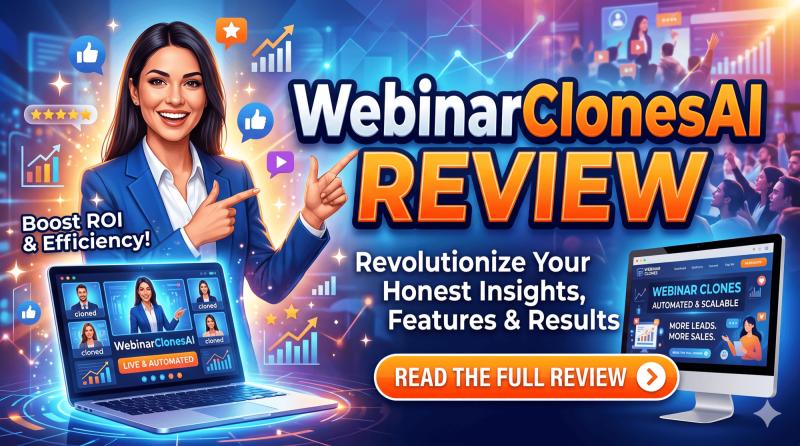 WebinarClonesAI Review 2026: Can AI Webinars Really Make Money?