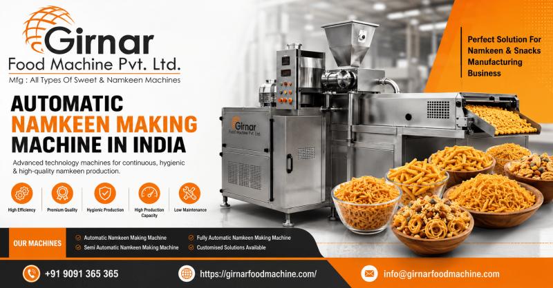 Automatic Namkeen Making Machine in India