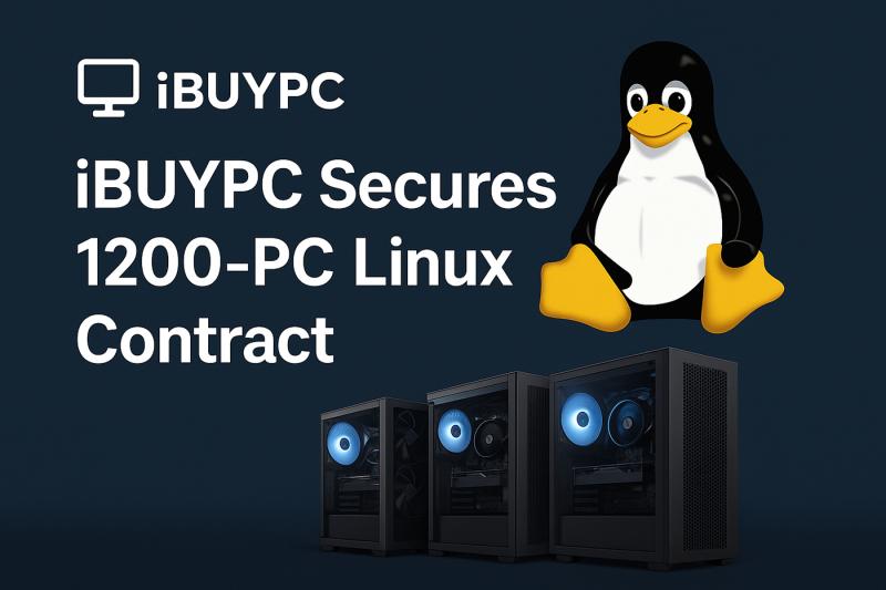 iBUYPC Secures Major Linux PC Contract: 1,200 Custom Enterprise Systems for Corporate Client