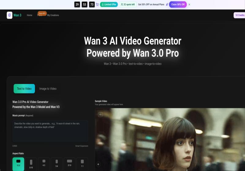 Wan 3.0 Launches Multi-Model AI Video Generation Platform