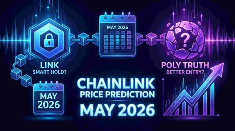 Chainlink Fiyatı Tahmini Mayıs 2026: LINK En Akıllıca Yatırım mı, Yoksa Poly Truth Daha İyi Bir Giriş mi?