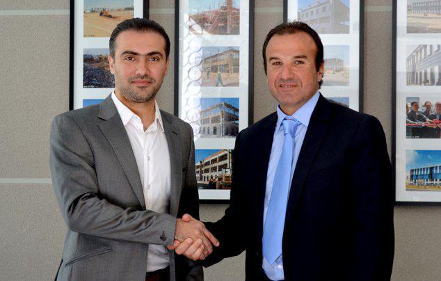 Mr. Ehsan Hashemi, COO of Golden Systems with Mr. Antoine Harb, Business Development Manager – Middle East & Africa, Kingston