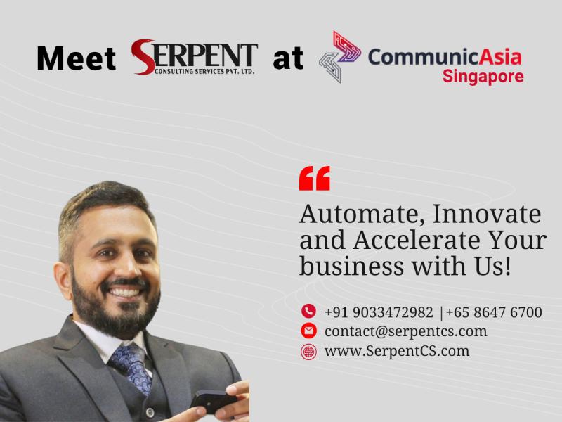 SerpentCS Takes Center Stage at CommunicAsia 2024, Showcasing Next-Gen ERP Solutions