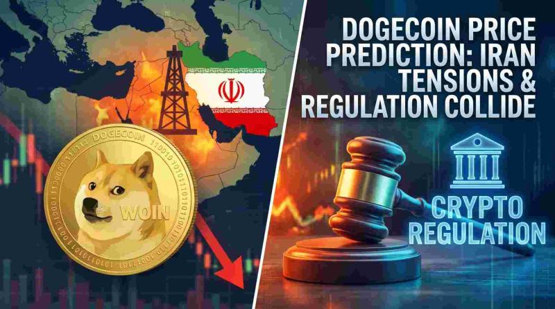 Dogecoin Fiyat Tahmini Güncellemesi: İran Gerilimi ve Kripto Düzenlemeleri Çakışıyor
