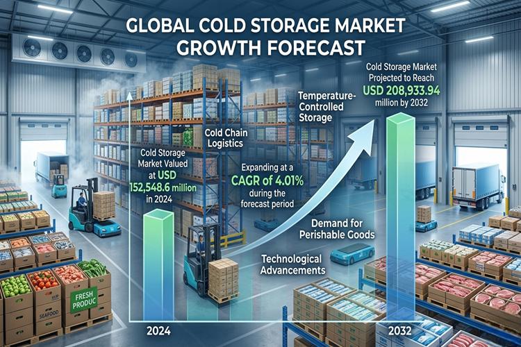Cold Storage Market is Projected to Reach USD 208,933.94 million
