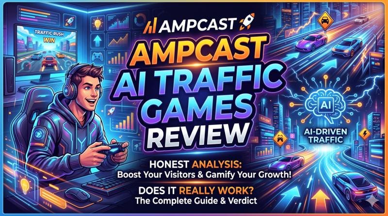 AmpCast AI Traffic Games Review 2026: Is This AI Traffic System Worth It?