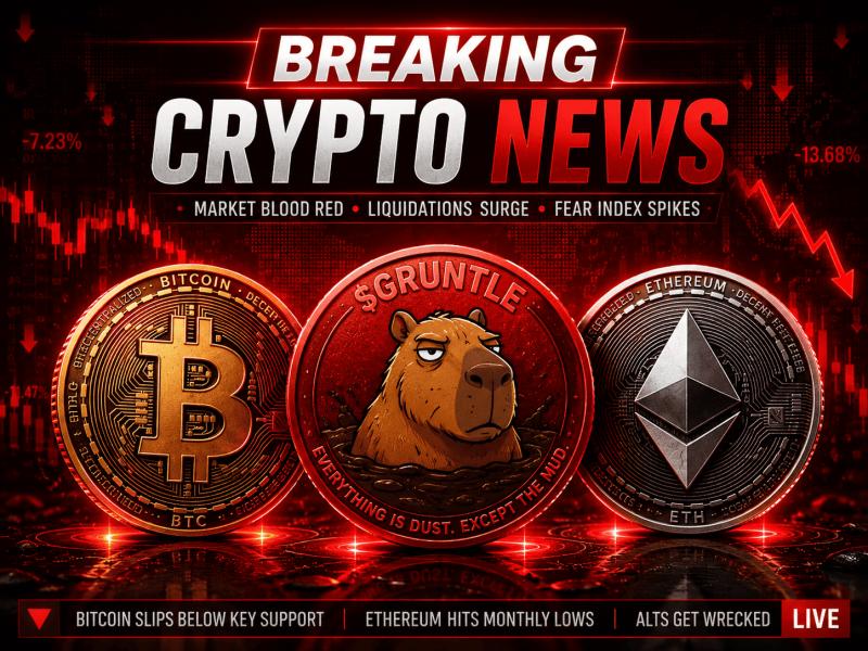 As MicroStrategy Moves $1.5B and Crypto markets take a hit, $GRUNTLE launches a refuge for traders