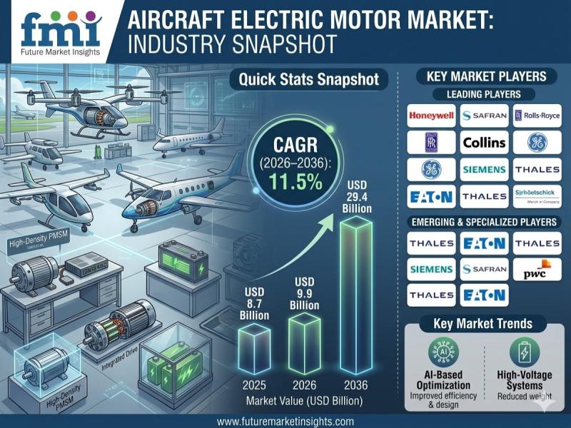 Aircraft Electric Motor Market