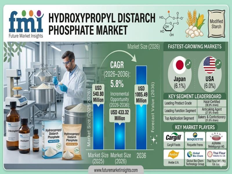 Hydroxypropyl Distarch Phosphate Market