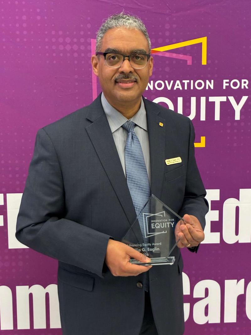 Dr. Phillip G. Eaglin Receives 2026 Advancing Equity Award at HBCU EdTech Summit