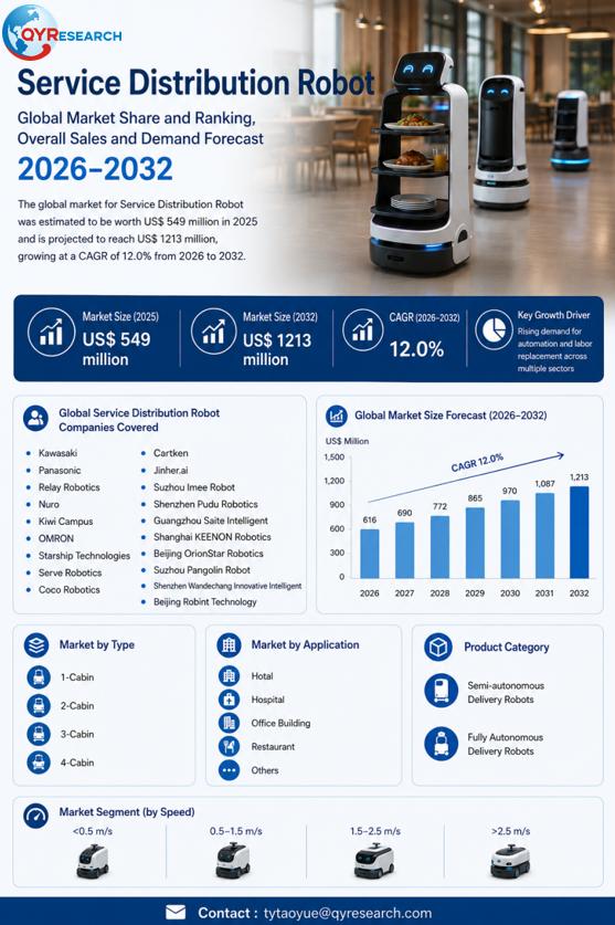 Service Distribution Robot Global Market 2026-2032: Size