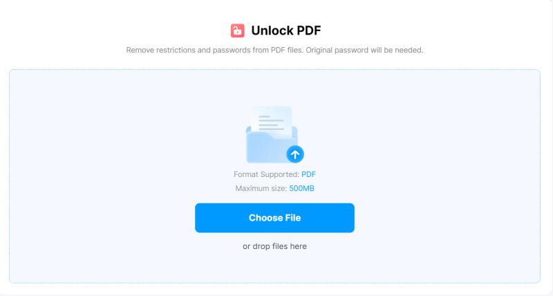 Unlock PDF files with FlipHTML5.
