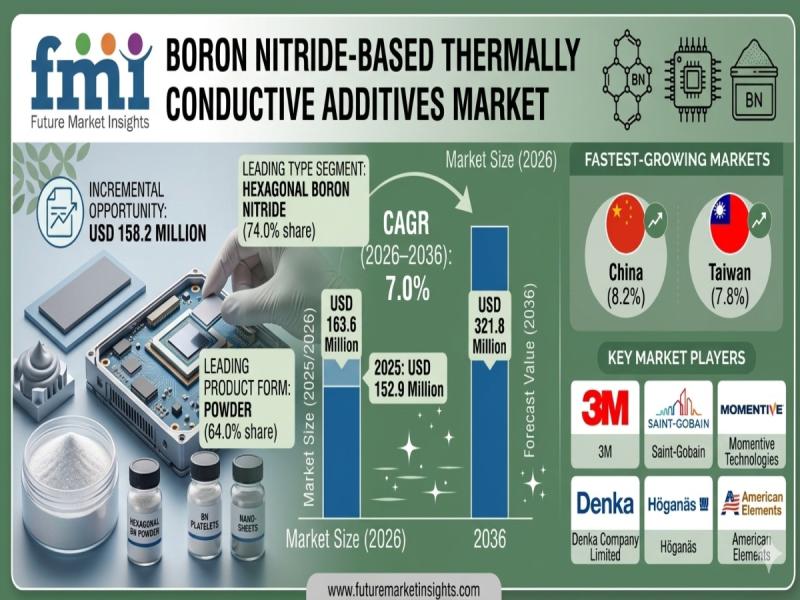 Boron Nitride-Based Thermally Conductive Additives Market