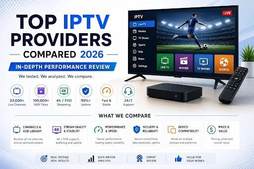Best IPTV Providers of 2026: Full Performance & Reliability