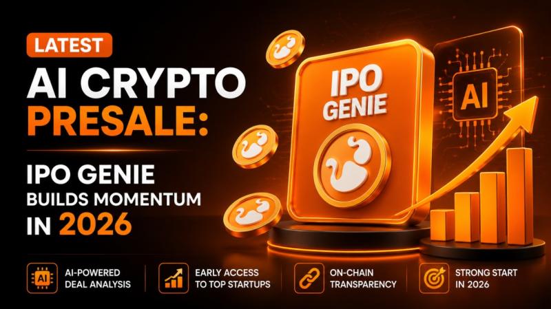 Latest AI Crypto Presale: IPO Genie Builds Momentum in 2026