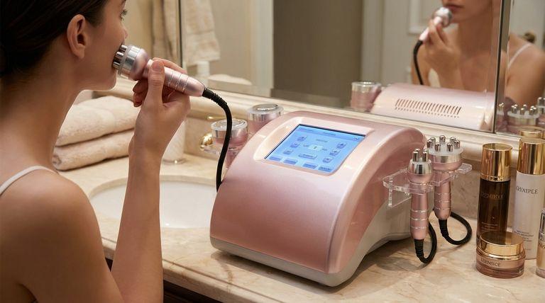 How a Radio Frequency Skin Tightening Machine Works at Home?
