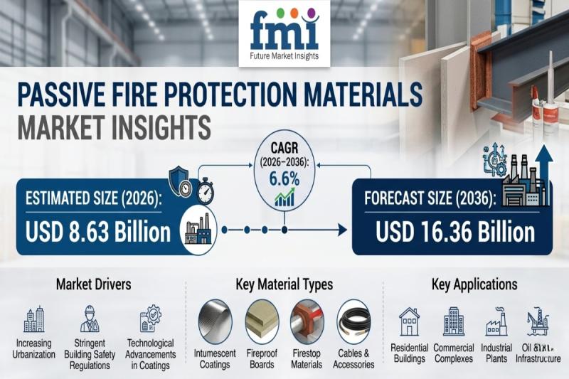 Global Passive Fire Protection Materials Market Outlook 2036: