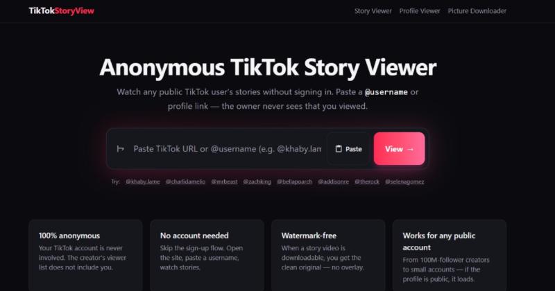A new web tool, TikTokStoryView, lets anyone view public TikTok stories anonymously , no app, account, or login.