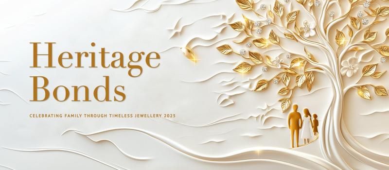 Mustafa Jewellery Singapore Unveils 'Heritage Bonds' Collection for Mother's & Father's Day 2025. A Timeless Celebration of Family Love Across Generations