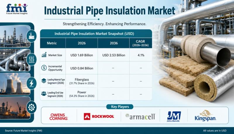 Industrial Pipe Insulation Market Expands Across USA & South
