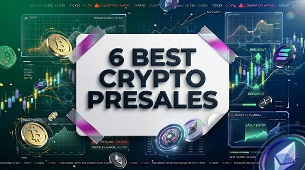 Liquidations are shaking Bitcoin, Ethereum and meme coins while six presales keep building.