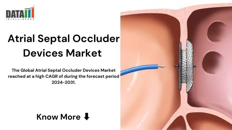 Atrial septal occlusion devices market size, share and prospects