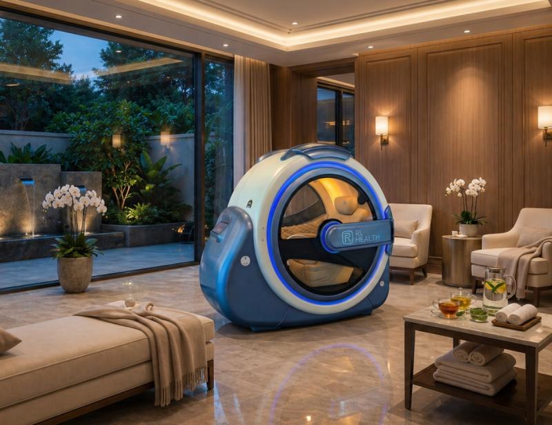 luxury wellness sanctuary future 2.0ATA Carbon Fiber Hyperbaric Chamber
