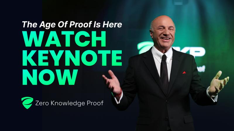 Kevin O'Leary Makes It Clear: Zero Knowledge Proof (ZKP) is the New Tech Revolution in the Making