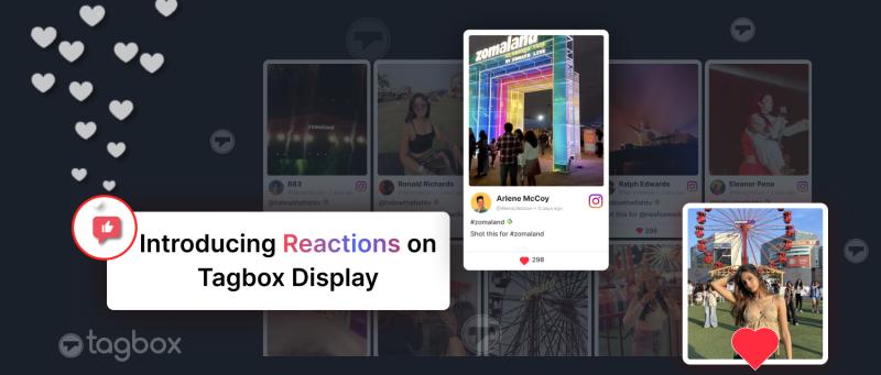 Get Your Audience Clicking: Tagbox Unveils New Feature Reactions for Social Walls