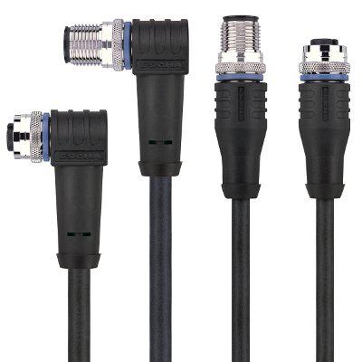 The shielded connectors (here, housing M12x1) from ESCHA are now UL-approved.