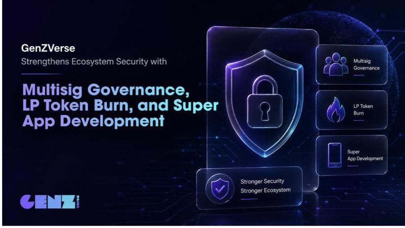 GenZVerse Strengthens Ecosystem Security with 100% LP Burn,