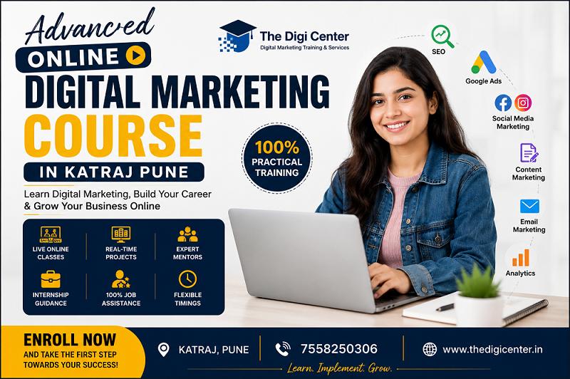 Advanced Online Digital Marketing Course in Katraj Pune
