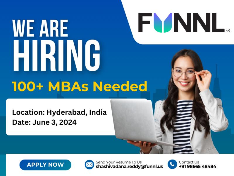 FunnL Announces Strategic Hiring Initiative: Plans to Recruit Over 100 MBAs in the Next Six Months