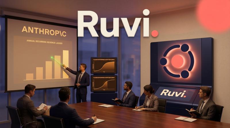 Anthropic Revenue Climbs From $9 Billion to $47 Billion as Ruvi (RUVI) Locks a Fixed 5B Supply at $0.020