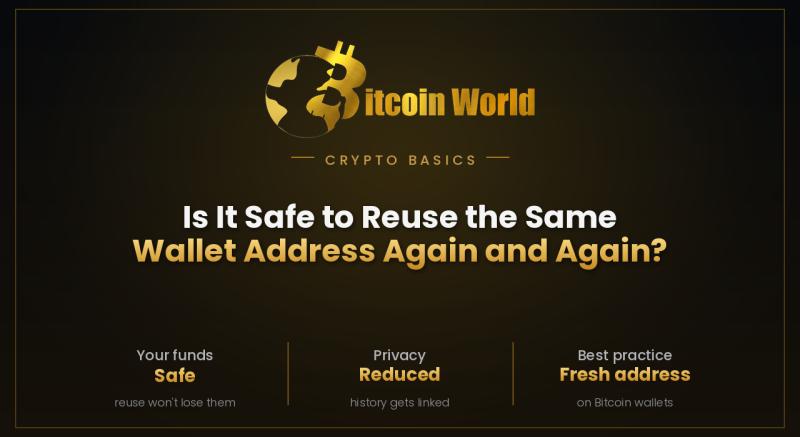 Is It Safe to Reuse the Same Wallet Address Again and Again?