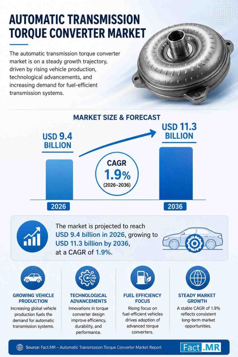 Automatic Transmission Torque Converter Market
