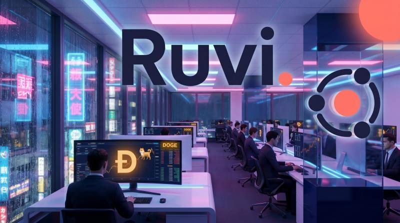 Dogecoin (DOGE) Futures Open Interest Hits 15.36B Tokens While Ruvi (RUVI) Nears the Next Price Tier