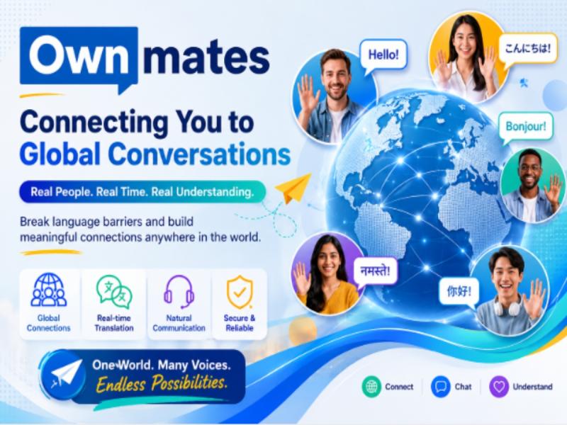 Breaking language barriers through AI-powered social networking and real-time global communication.
