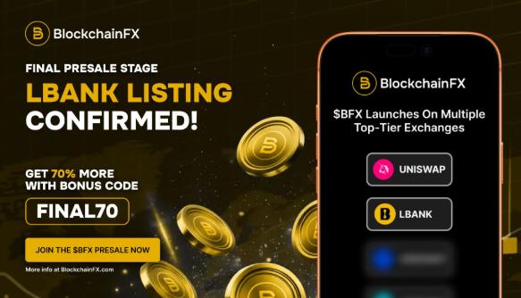 Best Crypto Presale to Watch? BlockchainFX Smashes $14.75M
