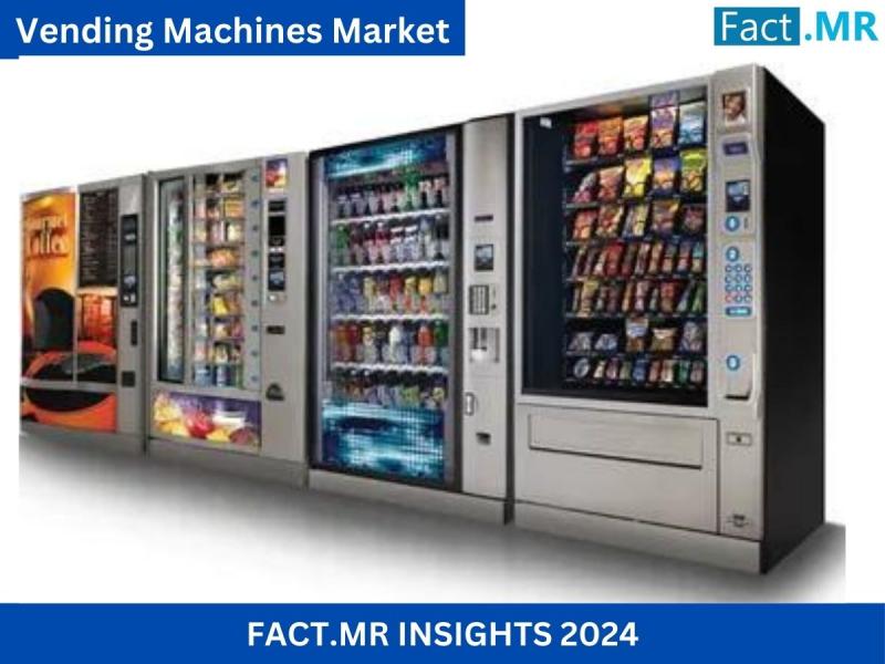 Demand in the commercial sector is driving the growth of vending machines