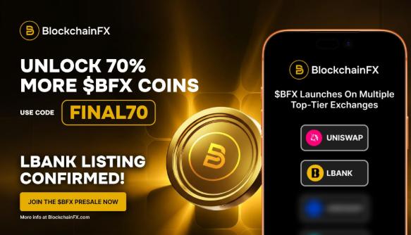 Top Crypto Presale Under $0.05: BlockchainFX Heats Up as