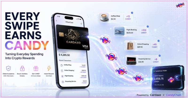 Every Swipe Earns CANDY: How Cardaxo Is Turning Everyday