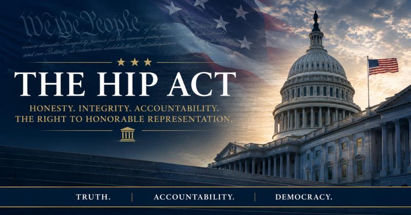 Cover image for the HIP Act whitepaper exploring the Right to Honorable Representation and democratic accountability.