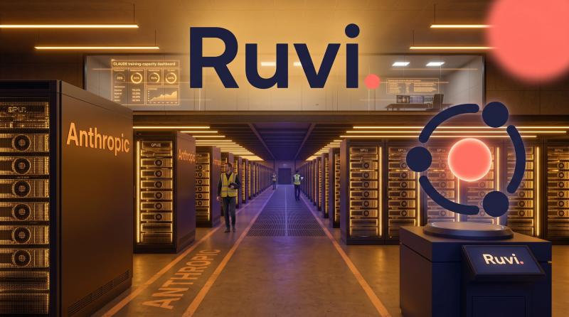 Anthropic Commits Over $40 Billion to Compute, Yet Ruvi (RUVI) Pays AI Trainers Onchain at $0.020