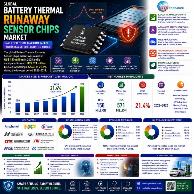 Battery Thermal Runaway Sensor Chips Market