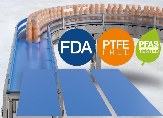 iglidur coating plates and meshes install easily in existing systems like beverage bottling plants to reduce wear and friction