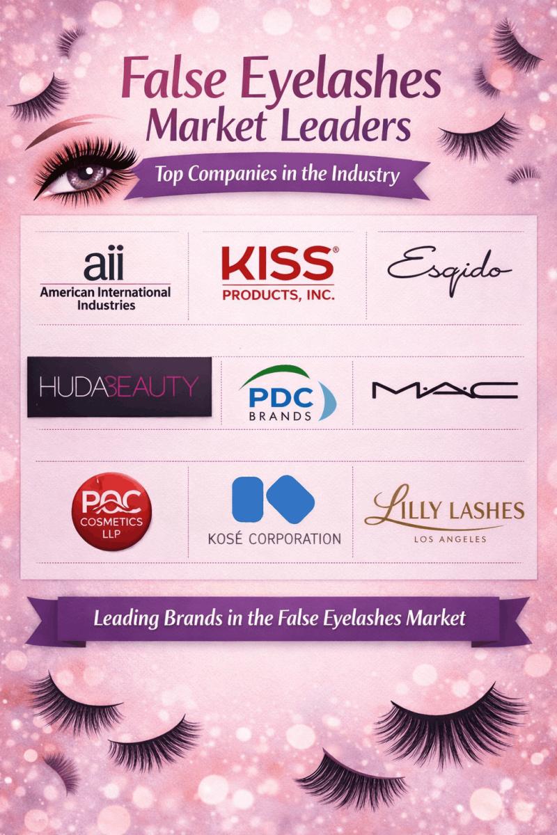 False Eyelashes Market Leaders: Shaping Global Beauty Trends