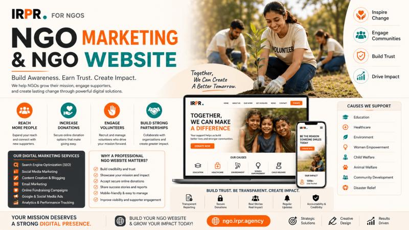 Helping NGOs turn awareness into action through marketing, fundraising, and digital growth.